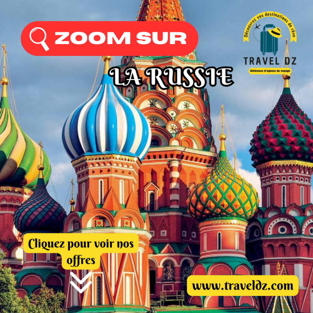 Travel Dz offres Russie